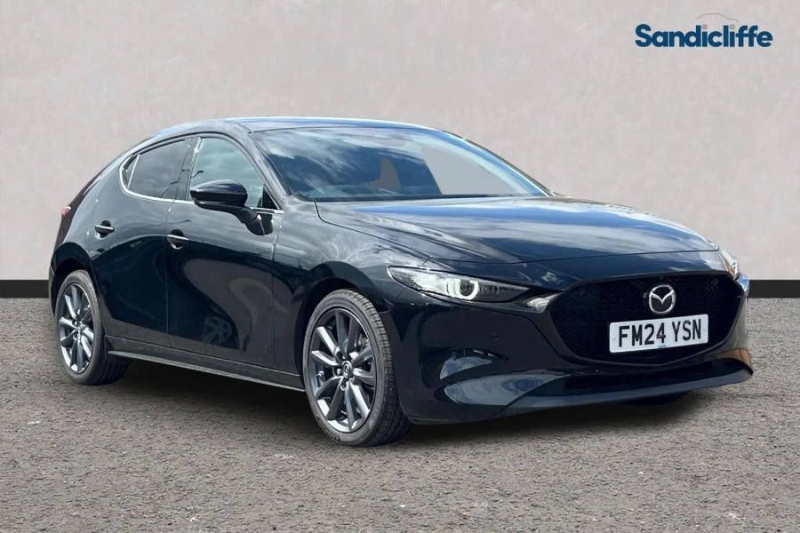 Mazda 3 3 2.0 E-skyactiv G Mhev Takumi Hatchback Black