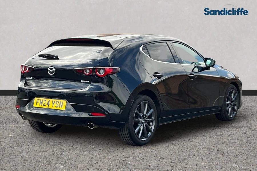 Mazda 3 3 2.0 E-skyactiv G Mhev Takumi Hatchback FM24YSN Black #4