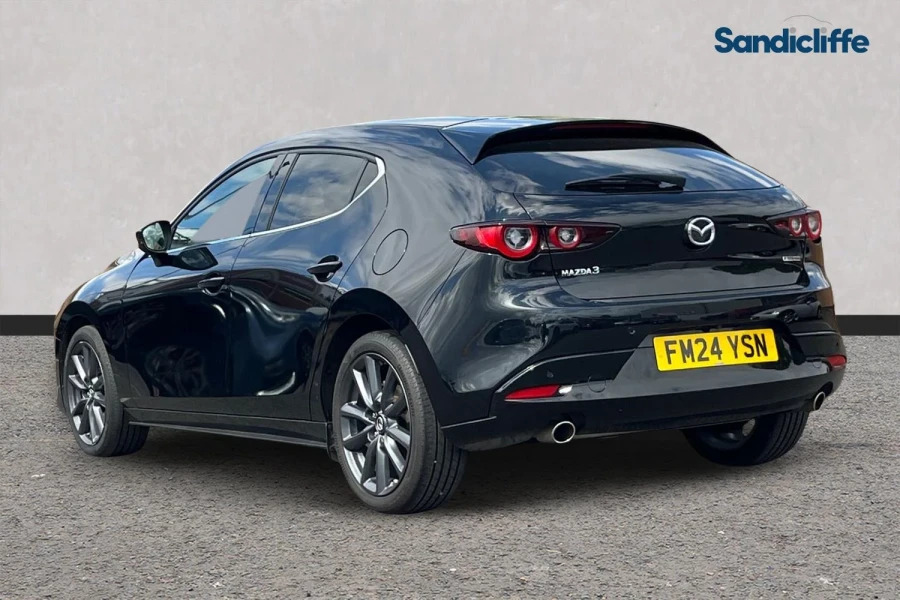 Mazda 3 3 2.0 E-skyactiv G Mhev Takumi Hatchback FM24YSN Black #6