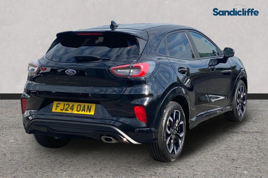 Ford Puma Puma 1.0 L Ecoboost Hybrid Mhev St-line X 7S FJ24OAN Black #4