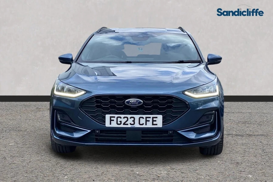 Ford Focus Focus St-line Estate 1.0L Ecoboost 125Ps Mhev Fwd FG23CFE Blue #2
