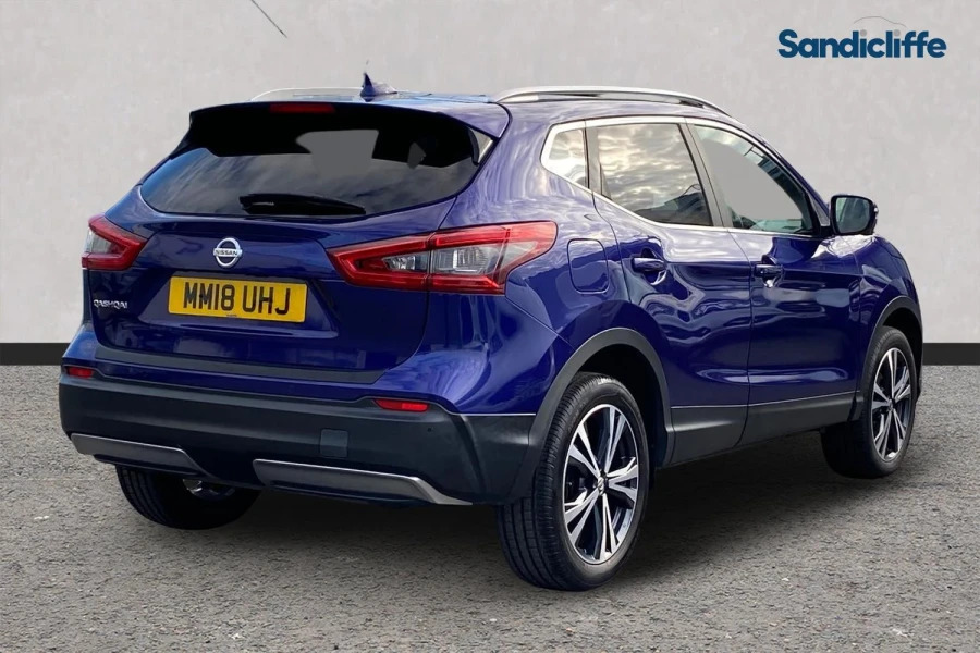 Nissan Qashqai Qashqai 1.5 Dci N-connecta Hatchback MM18UHJ Blue #4