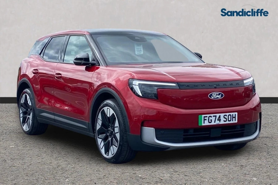 Ford Explorer Explorer Ev Premium 79Kwh Extended Range Aw Red