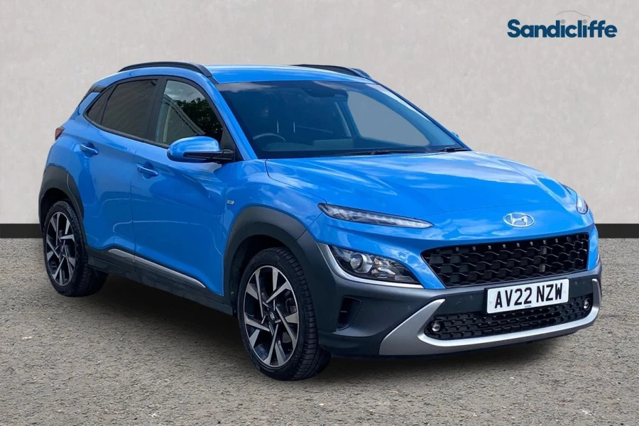 Hyundai Kona Kona 1.0 Tgdi 48V Mhev Premium Hatchback Blue