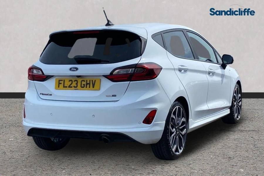 Ford Fiesta Fiesta St-line X 1.0L Ecoboost 125Ps Mhev F FL23GHV White #4