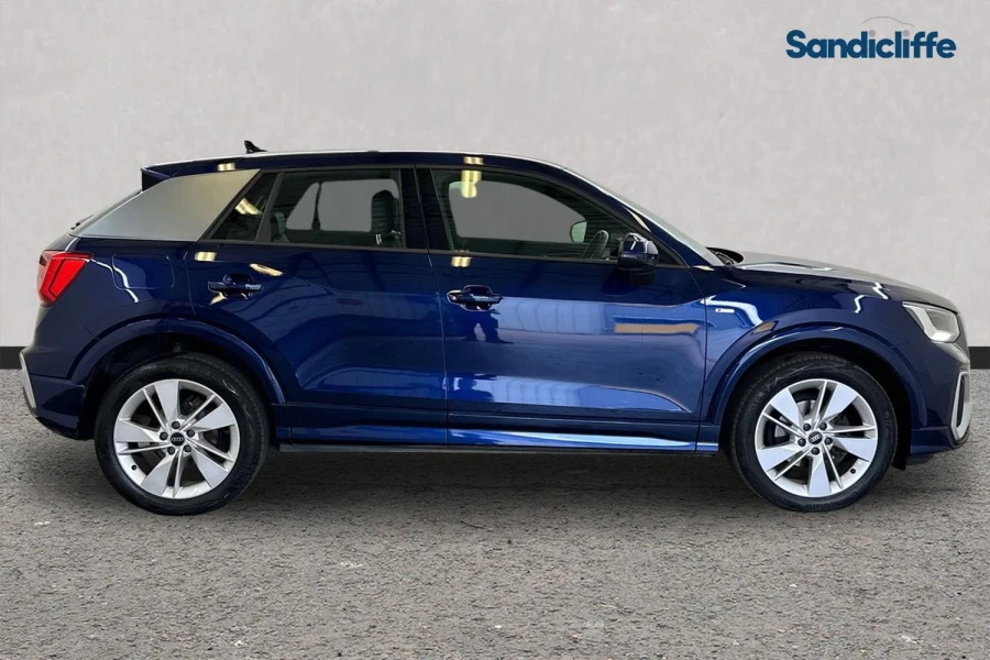 Audi Q2 Q2 35 Tfsi S Line S Tronic Estate DX23WSD Blue #3