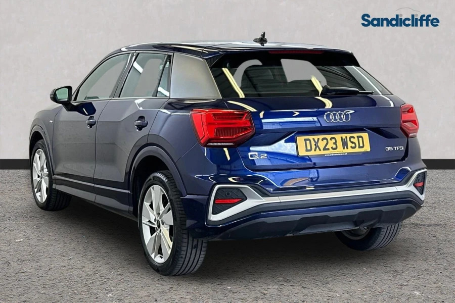 Audi Q2 Q2 35 Tfsi S Line S Tronic Estate DX23WSD Blue #6