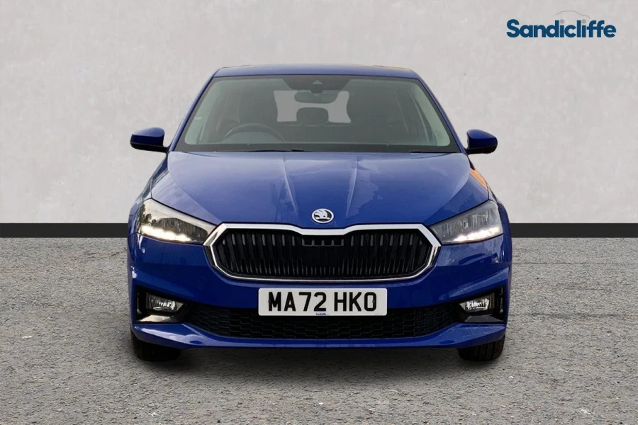 Skoda Fabia Fabia 1.0 Tsi 110 Se Comfort Dsg Hatchback MA72HKO Blue #2