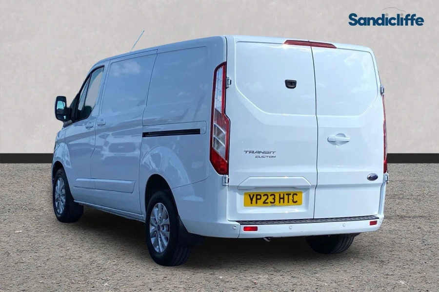 Ford Transit Custom Transit Custom 2.0 Tdci 130Ps Low Roof Limited Van YP23HTC White #5