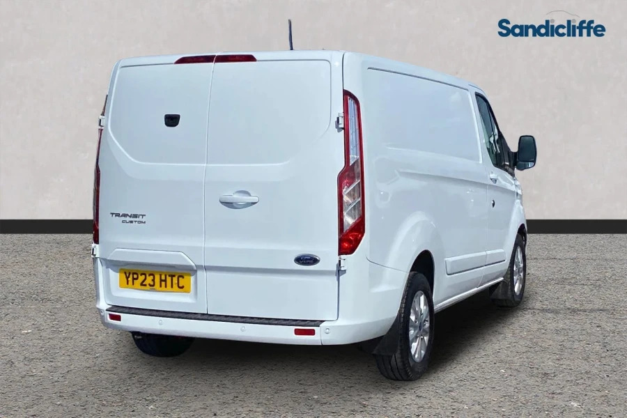 Ford Transit Custom Transit Custom 2.0 Tdci 130Ps Low Roof Limited Van YP23HTC White #3