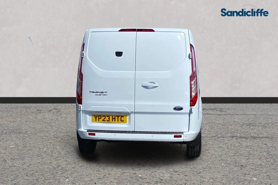 Ford Transit Custom Transit Custom 2.0 Tdci 130Ps Low Roof Limited Van YP23HTC White #4