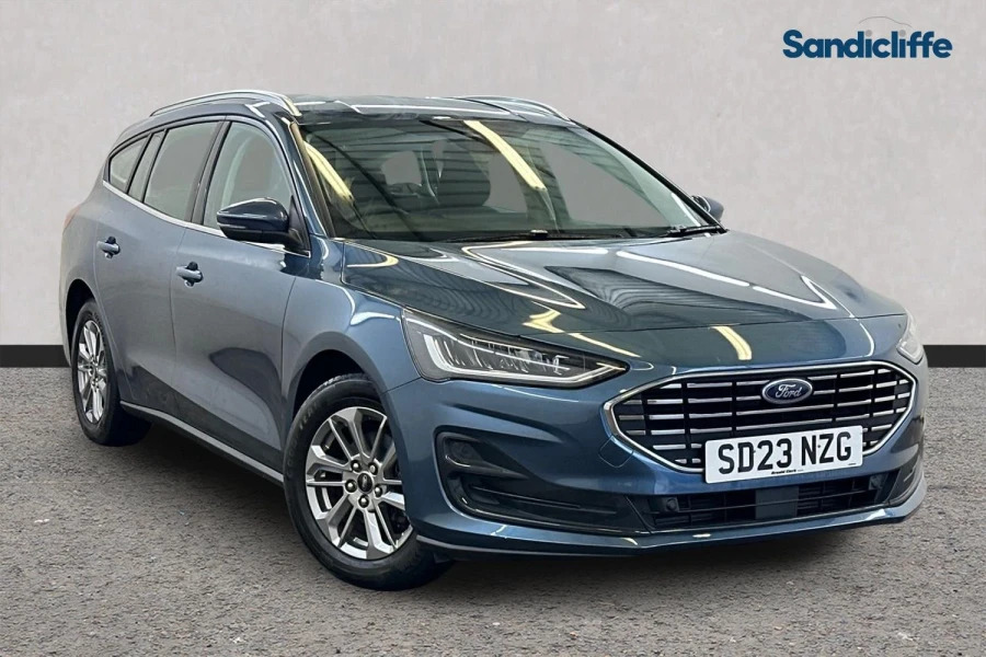 Ford Focus Focus Titanium 1.0L Ecoboost 155Ps Mhev Fwd Blue