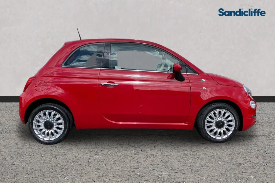 Fiat 500 500 1.2 Lounge Hatchback FN18OTD Red #3