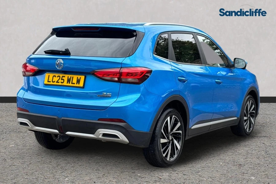 MG ZS Zs 1.5 Hybrid Trophy Hatchback LC25WLW Blue #4