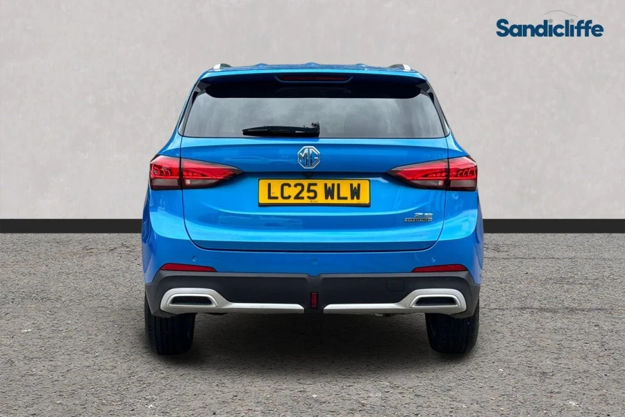 MG ZS Zs 1.5 Hybrid Trophy Hatchback LC25WLW Blue #5