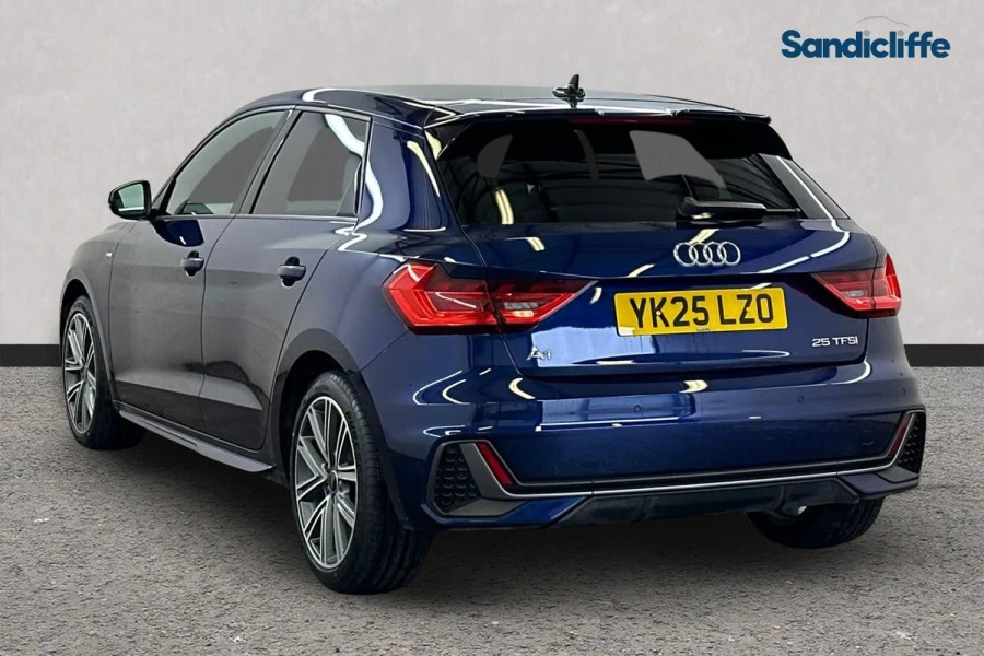 Audi A1 A1 25 Tfsi S Line S Tronic Hatchback YK25LZO Blue #6