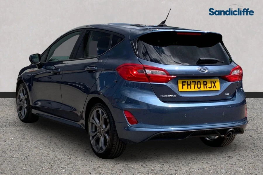 Ford Fiesta Fiesta 1.0 L Ecoboost Hybrid St-line Edition 6 FH70RJX Blue #6