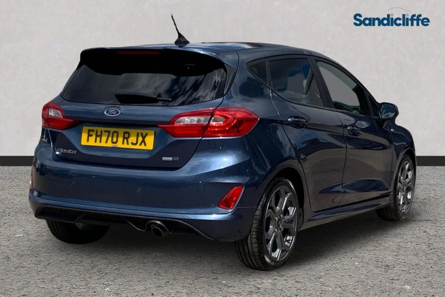 Ford Fiesta Fiesta 1.0 L Ecoboost Hybrid St-line Edition 6 FH70RJX Blue #4