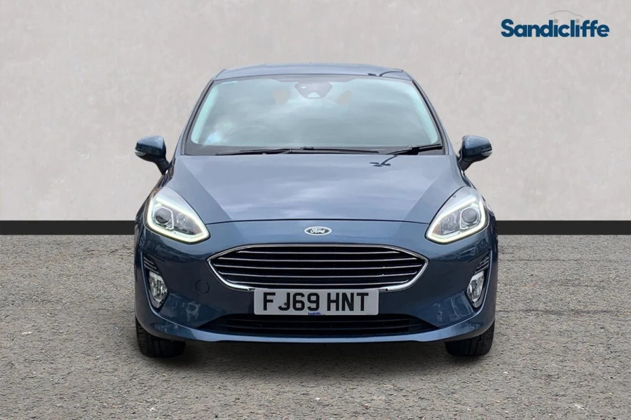 Ford Fiesta Fiesta 1.0 T Ecoboost Titanium 6Spd 125Ps FJ69HNT Blue #2