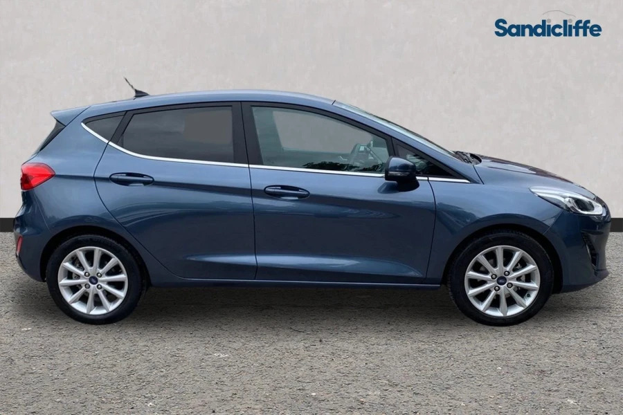 Ford Fiesta Fiesta 1.0 T Ecoboost Titanium 6Spd 125Ps FJ69HNT Blue #3