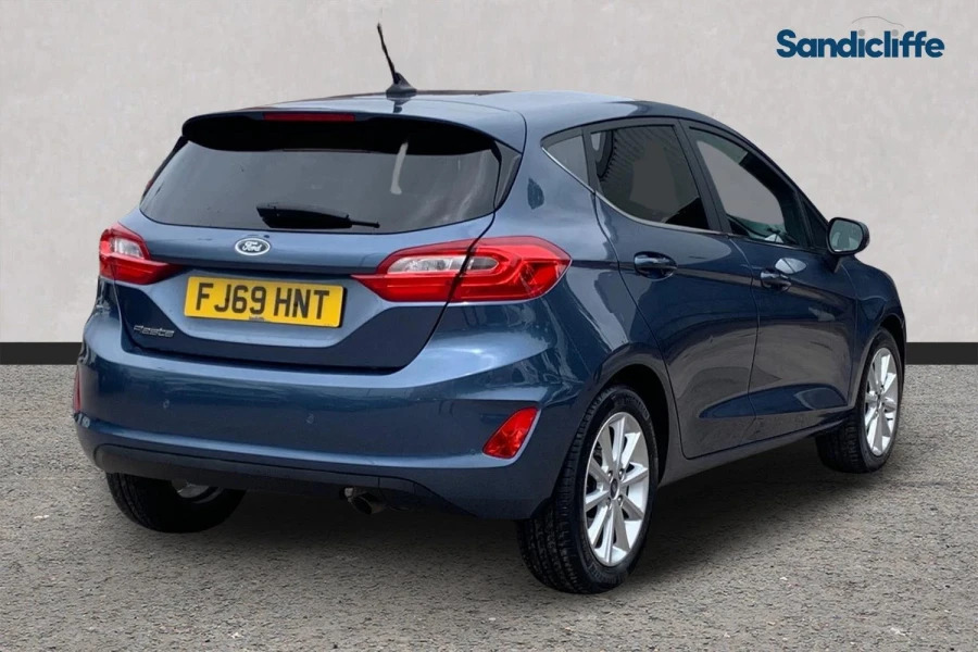 Ford Fiesta Fiesta 1.0 T Ecoboost Titanium 6Spd 125Ps FJ69HNT Blue #4