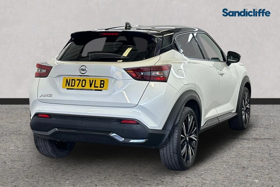Nissan Juke Juke 1.0 Dig-t 114 Tekna Dct Hatchback ND70VLB White #4