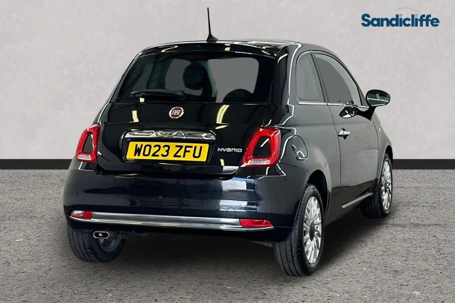 Fiat 500 500 1.0 Mild Hybrid Hatchback WO23ZFU Black #4