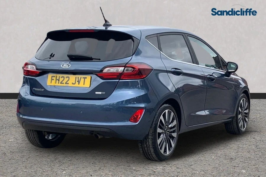 Ford Fiesta Fiesta Titanium Vignale 1.0L Ecoboost 155Ps FH22JVT Blue #4