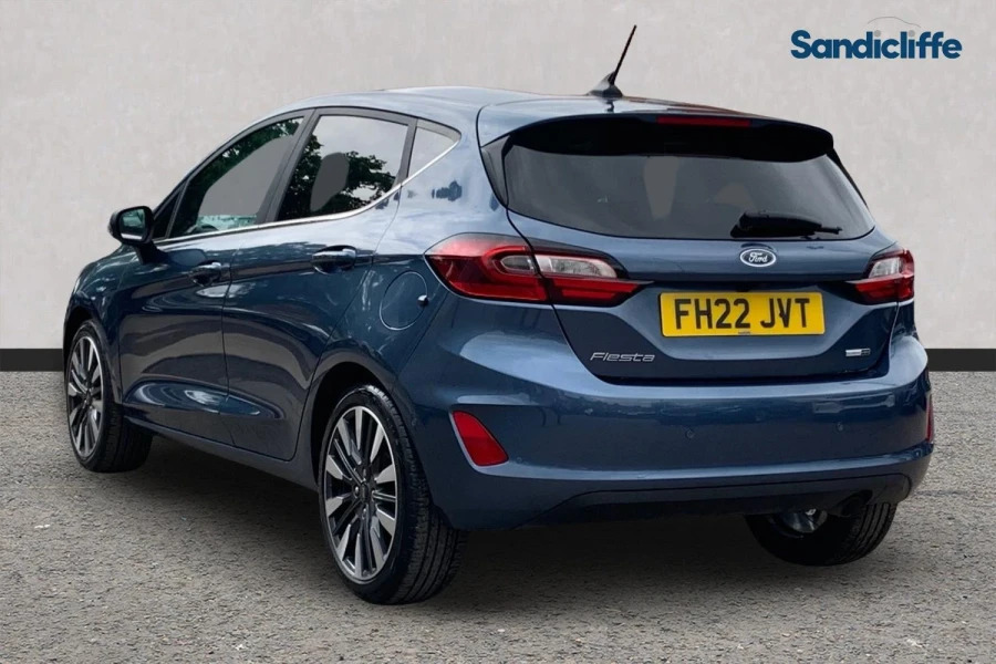 Ford Fiesta Fiesta Titanium Vignale 1.0L Ecoboost 155Ps FH22JVT Blue #6