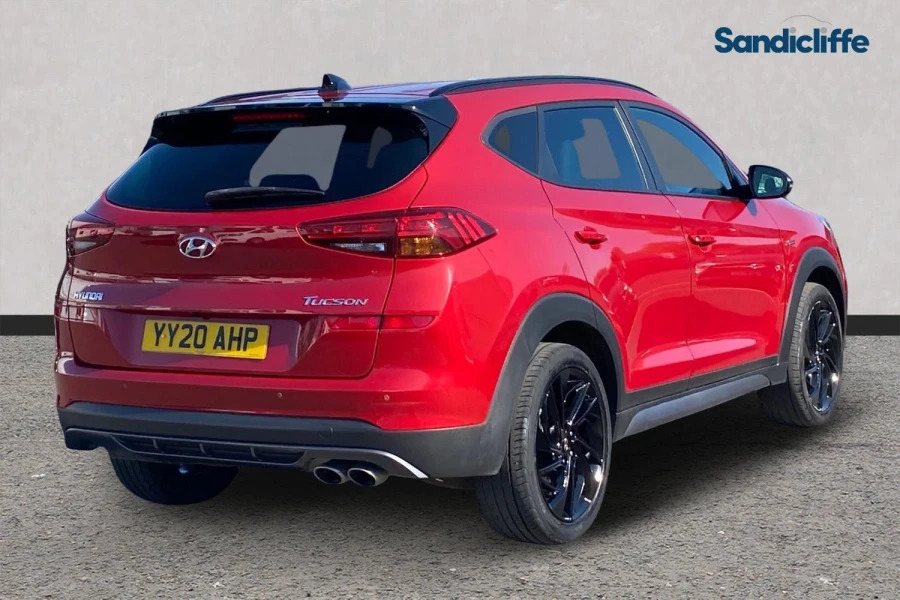 Hyundai Tucson Tucson 1.6 Crdi 48V Mhd 136 N Line 2Wd Estate YY20AHP Red #4