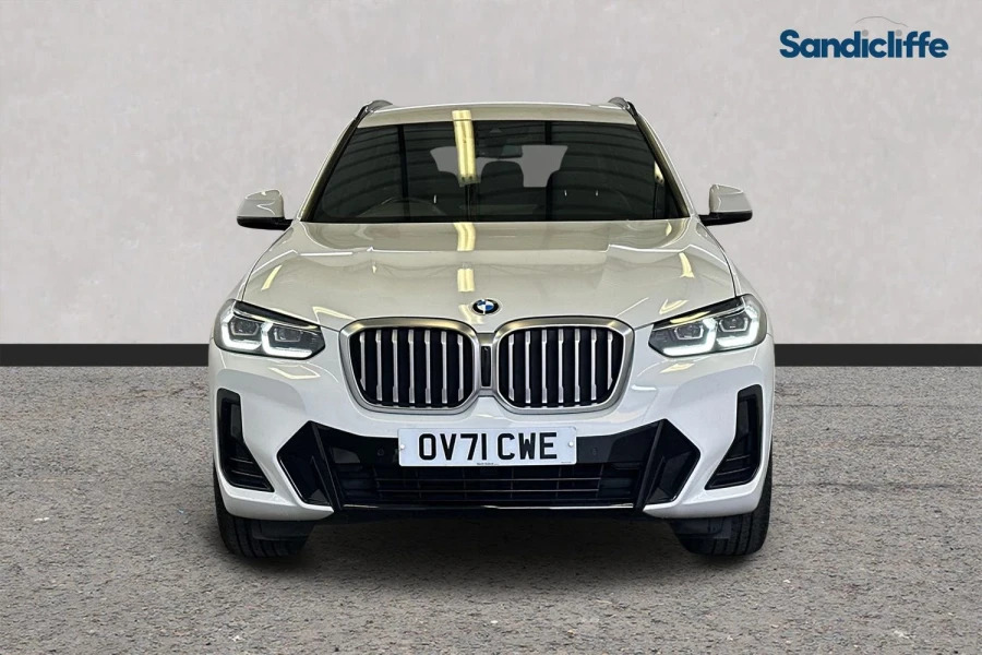 BMW X3 X3 Xdrive20i Mht M Sport Step Estate OV71CWE White #2