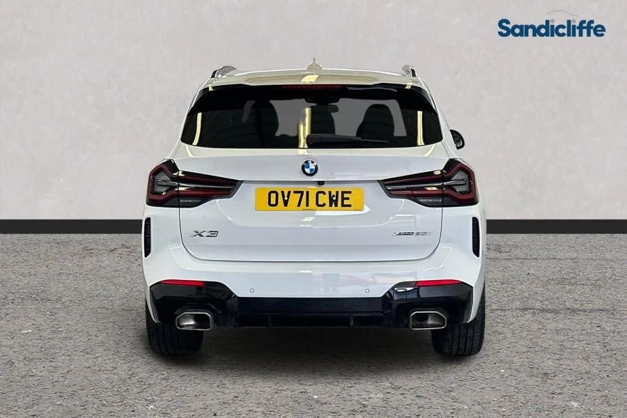 BMW X3 X3 Xdrive20i Mht M Sport Step Estate OV71CWE White #5