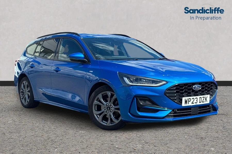 Ford Focus Focus St-line Estate 1.0L Ecoboost 155Ps Mhev Fwd Blue