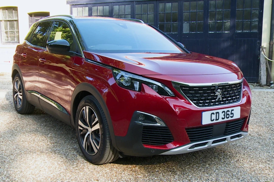 Peugeot 3008 3008 1.5 Bluehdi Allure Premium Eat8 Estate AF23YRA Blue #2
