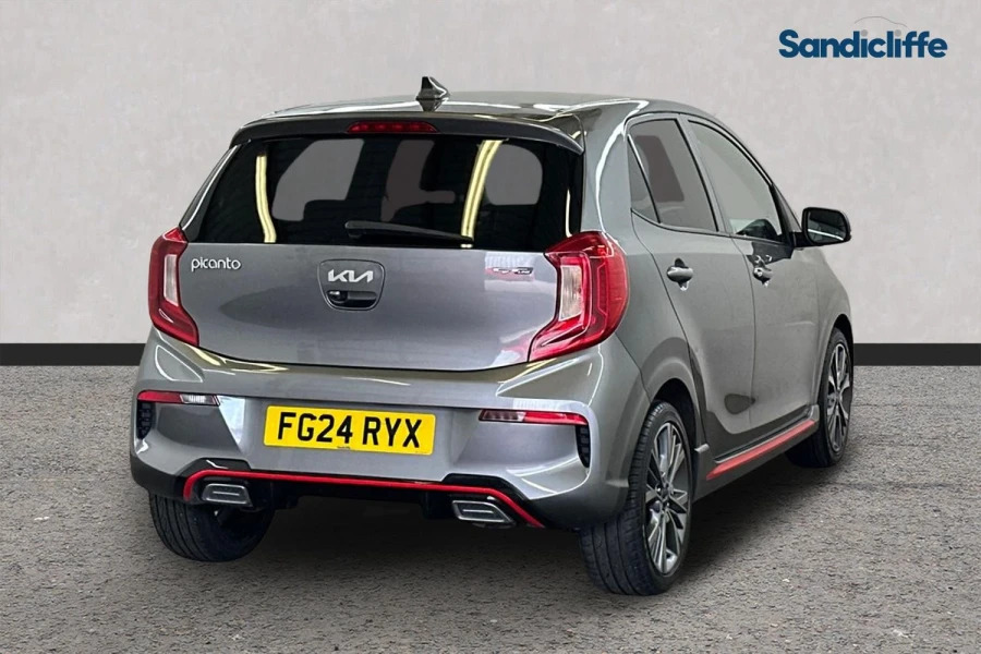 Kia Picanto Picanto 1.0 Gt-line 4 Seats Hatchback FG24RYX Grey #4