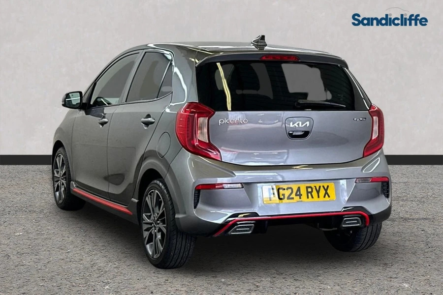 Kia Picanto Picanto 1.0 Gt-line 4 Seats Hatchback FG24RYX Grey #6