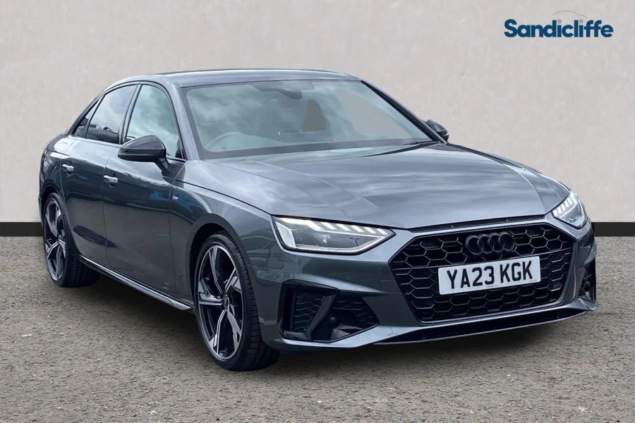 Audi A4 A4 35 Tfsi Black Edition S Tronic Saloon Grey