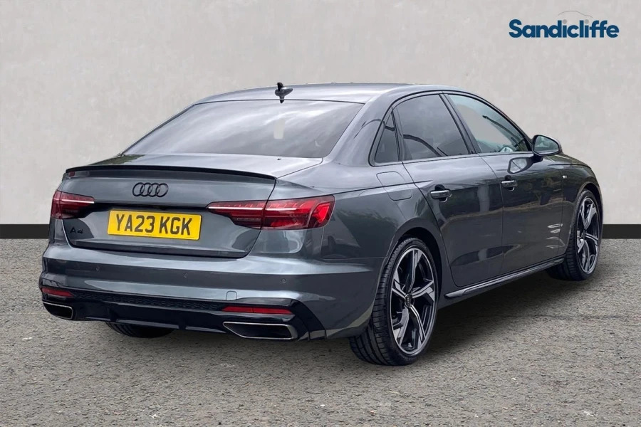 Audi A4 A4 35 Tfsi Black Edition S Tronic Saloon YA23KGK Grey #4