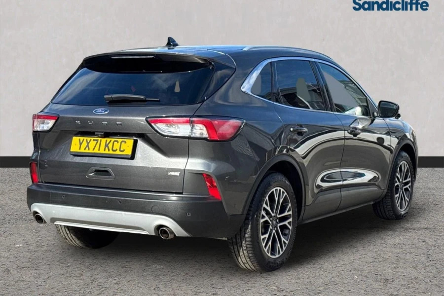 Ford Kuga Kuga 2.5 Duratec Phev Titanium 225Ps YX71KCC Grey #4