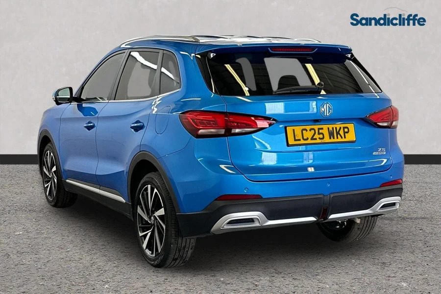 MG ZS Zs 1.5 Hybrid Trophy Hatchback LC25WKP Blue #6