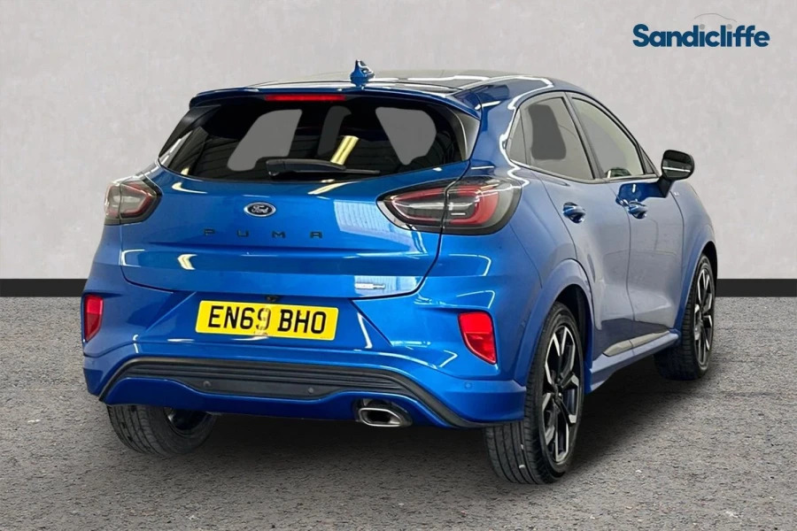 Ford Puma Puma 1.0 L Ecoboost Hybrid Mhev St-line X 6S EN69BHO Blue #4