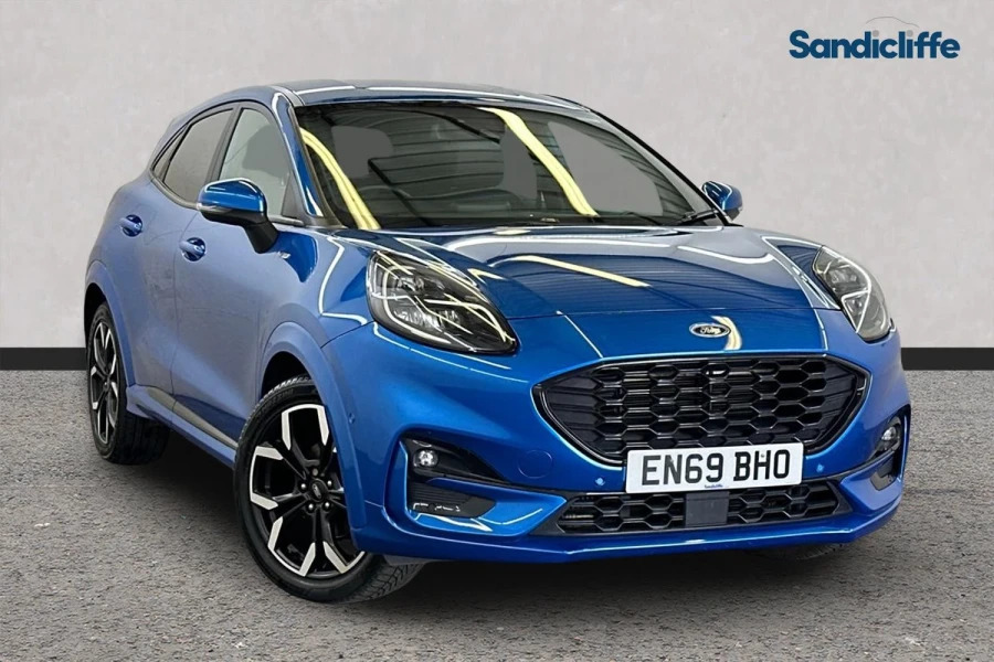 Ford Puma Puma 1.0 L Ecoboost Hybrid Mhev St-line X 6S Blue