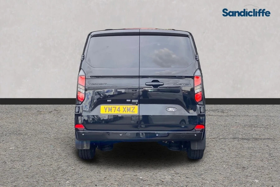 Ford Transit Custom Transit Custom Van 300 L2 Limited 2.0 130Ps Fwd Au YM74XMZ Black #5