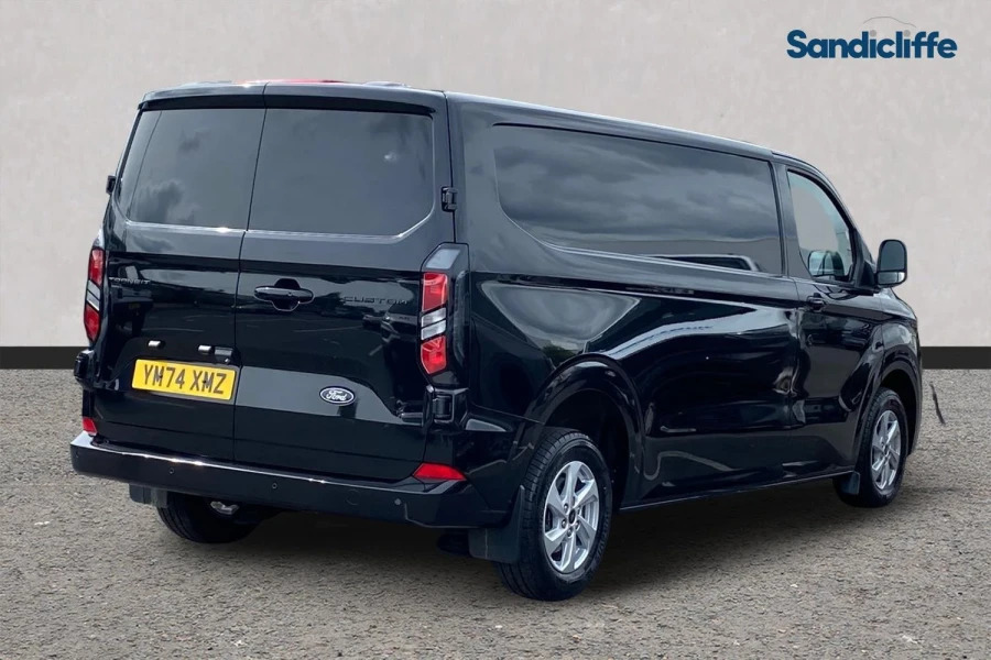 Ford Transit Custom Transit Custom Van 300 L2 Limited 2.0 130Ps Fwd Au YM74XMZ Black #4