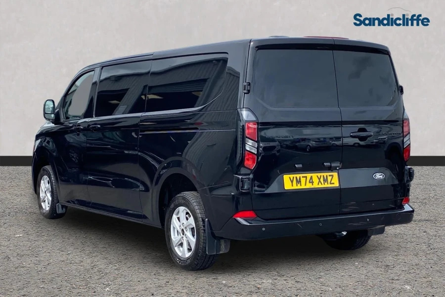 Ford Transit Custom Transit Custom Van 300 L2 Limited 2.0 130Ps Fwd Au YM74XMZ Black #6