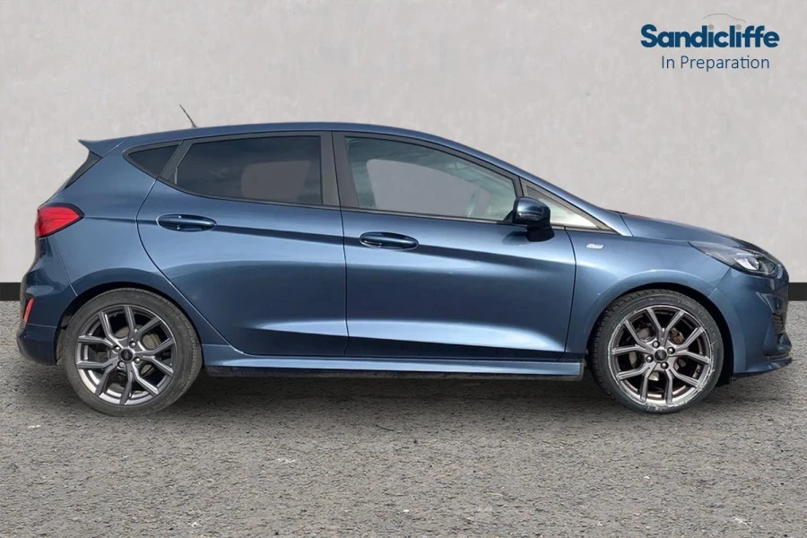 Ford Fiesta Fiesta St-line 1.0L Ecoboost 125Ps Mhev Fwd YF73KKT Blue #3