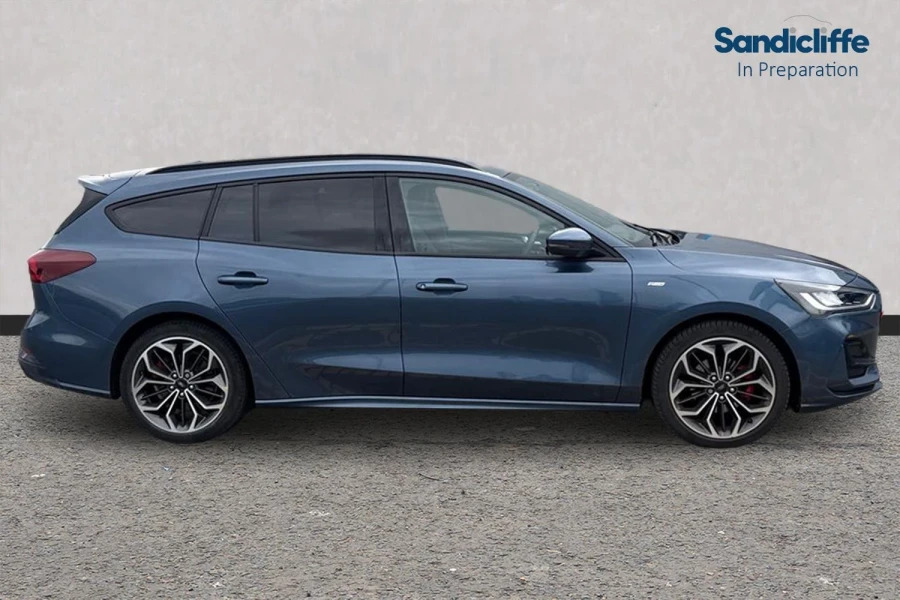 Ford Focus Focus Titanium X Estate 1.0L Ecoboost 125Ps Mhev F MM23GJV Blue #2