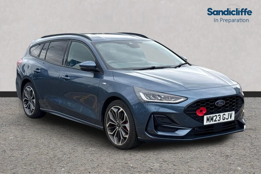 Ford Focus Focus Titanium X Estate 1.0L Ecoboost 125Ps Mhev F Blue