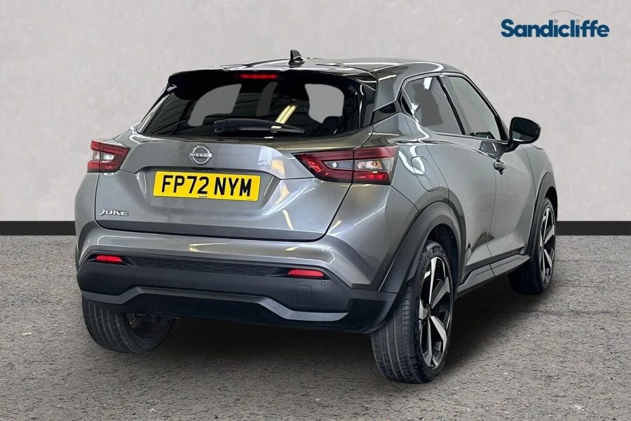 Nissan Juke Juke 1.0 Dig-t 114 Tekna Hatchback FP72NYM Grey #4