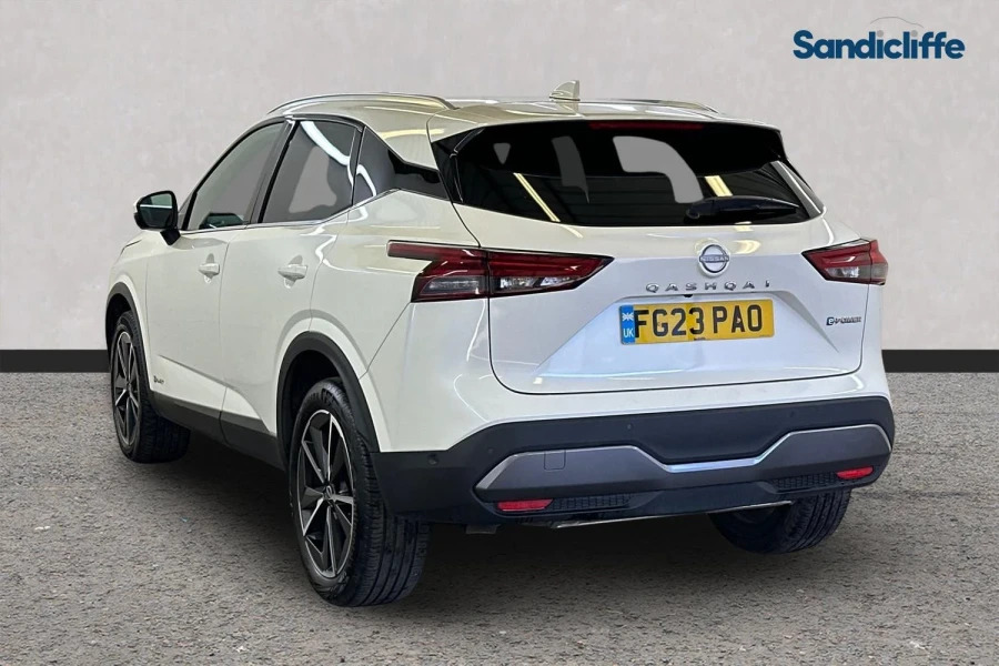 Nissan Qashqai Qashqai 1.5 E-power Tekna Hatchback FG23PAO White #5